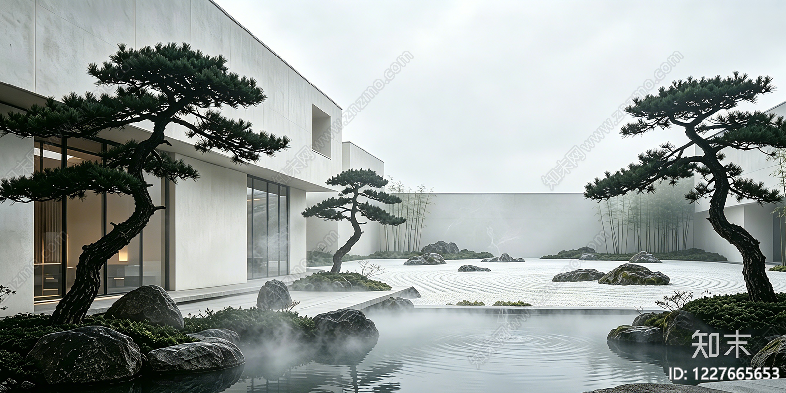 小区HDR贴图下载【ID:1227665653】