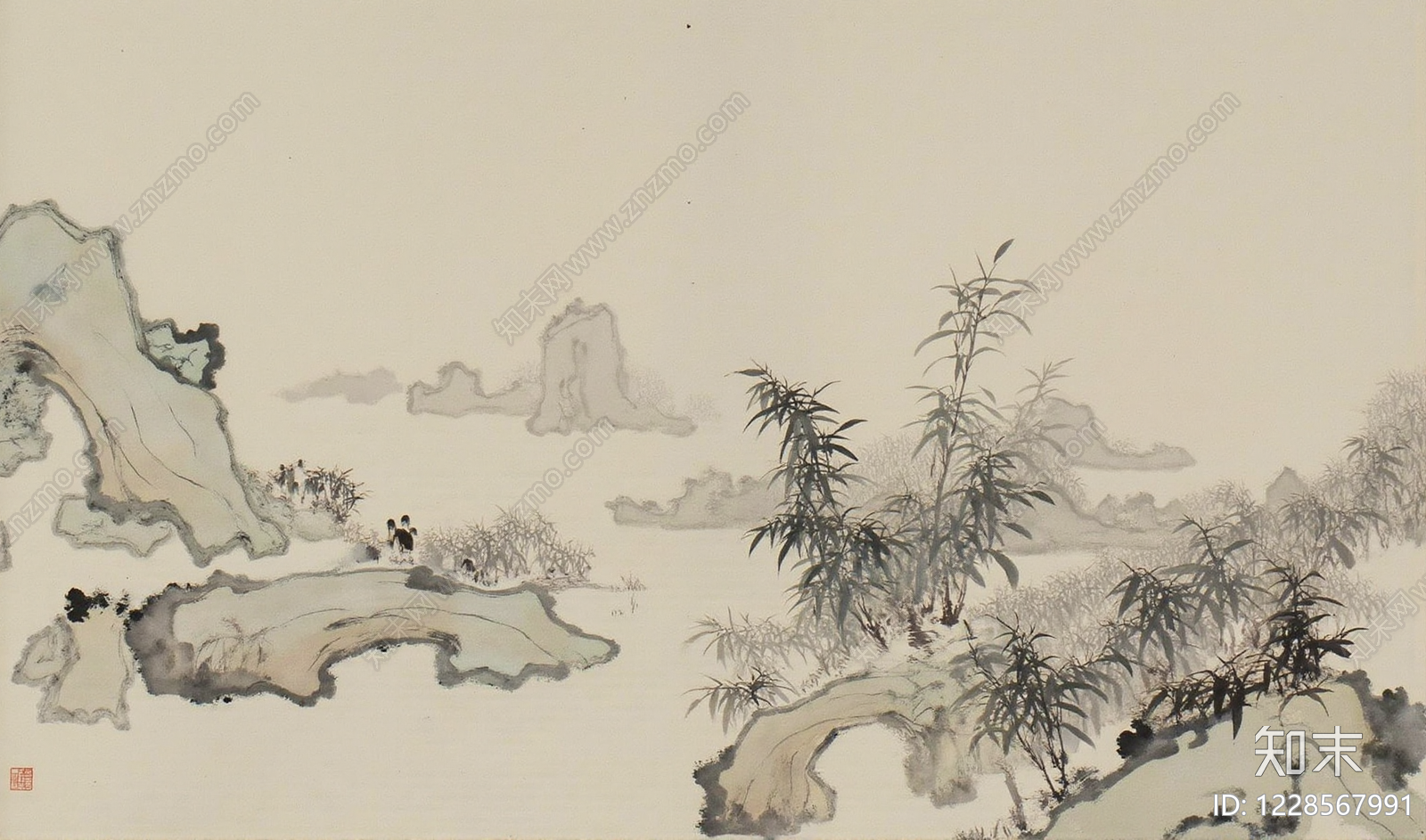 壁画高清贴图材质