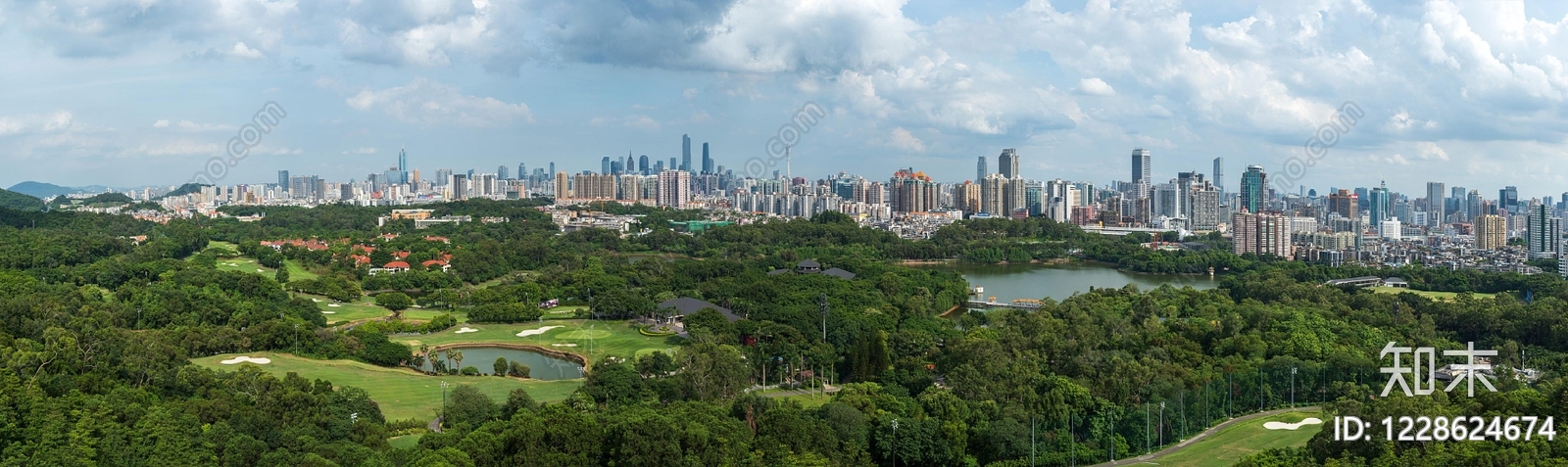 城市背景高清贴图材质
