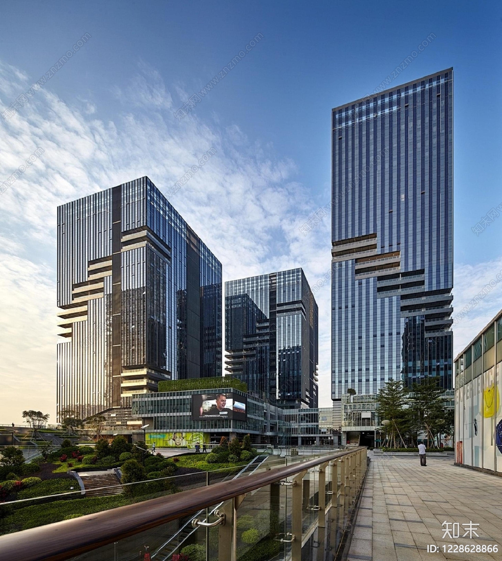 城市背景高清贴图材质