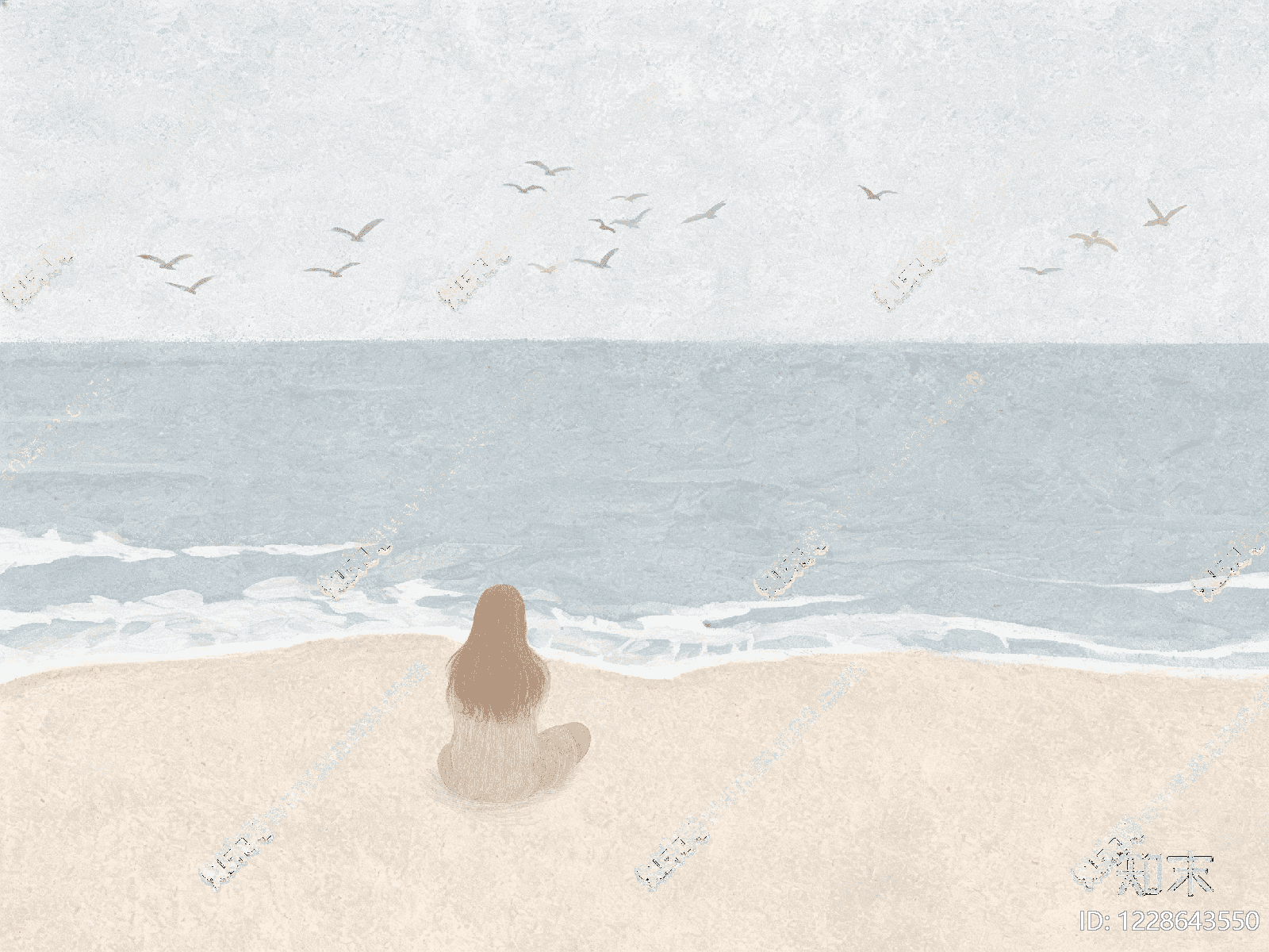 海边高清贴图材质