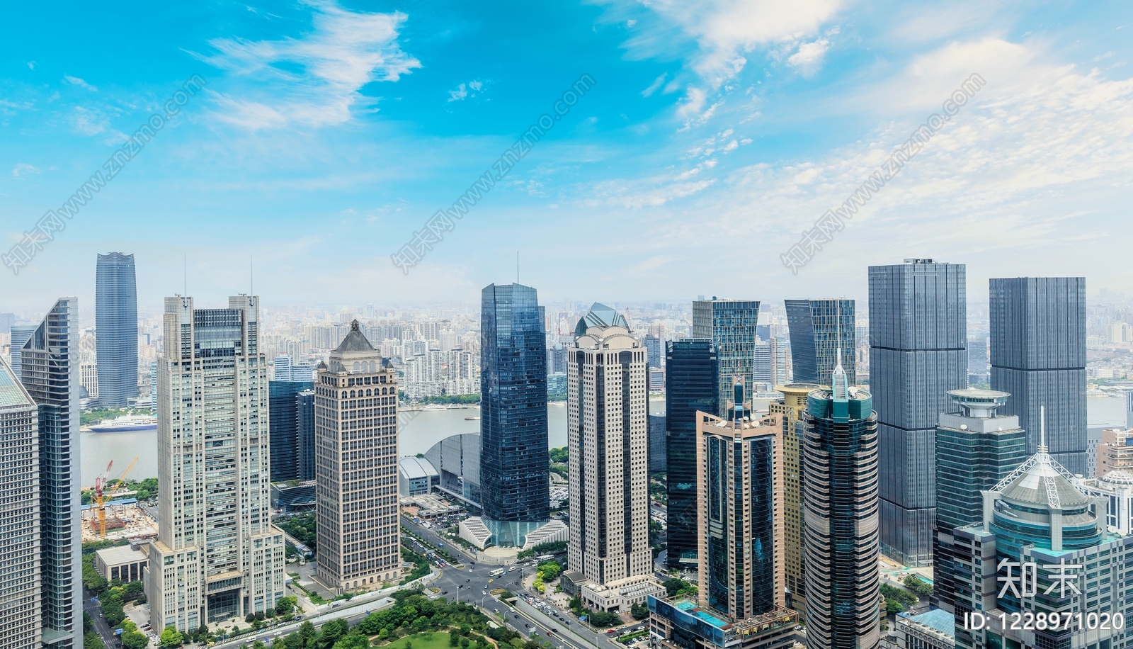 现代城市背景贴图下载【ID:1228971020】