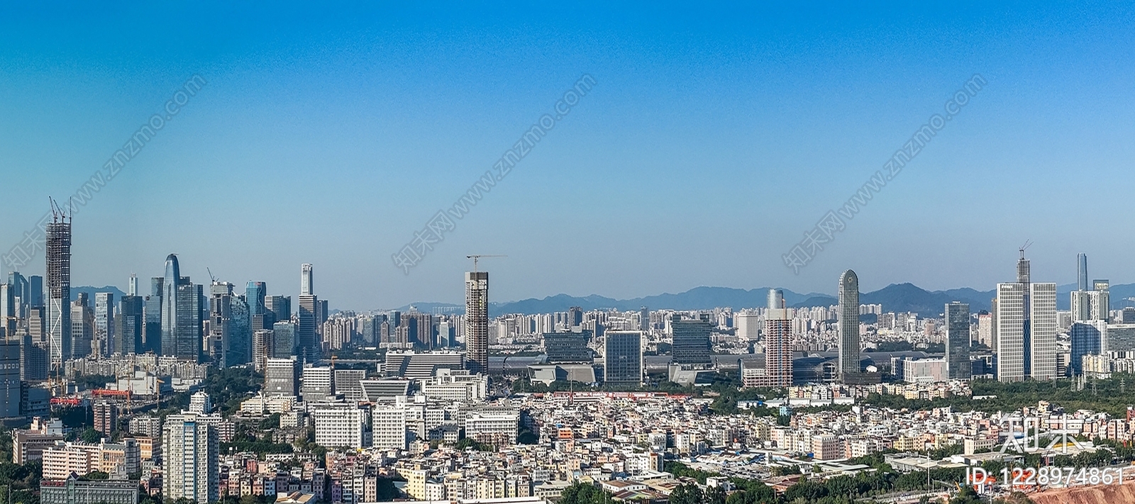 现代城市背景贴图下载【ID:1228974861】