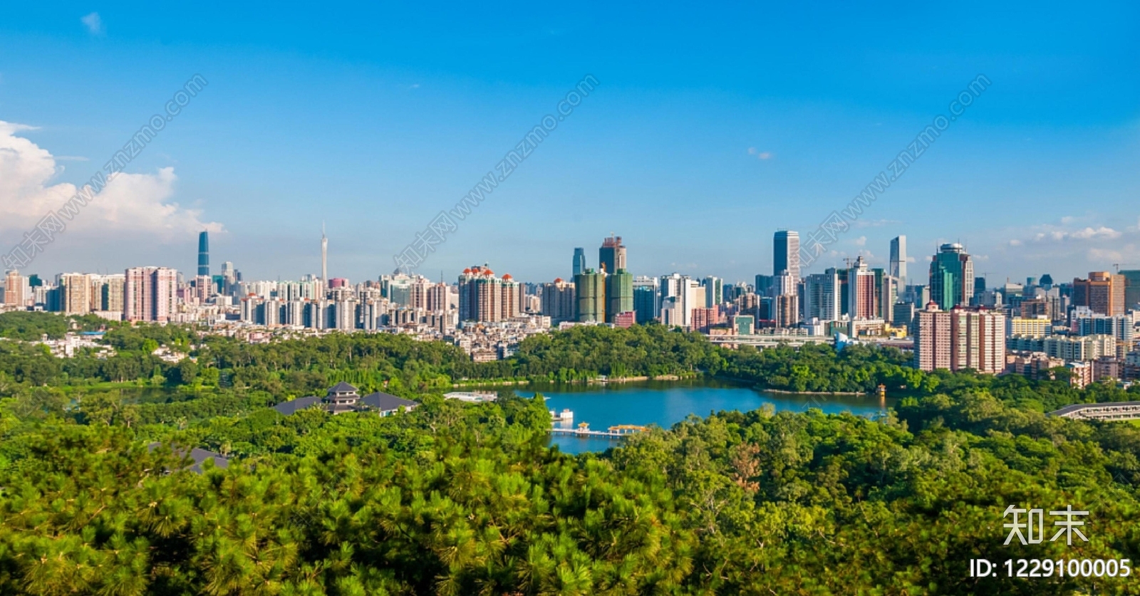 现代城市背景贴图下载【ID:1229100005】