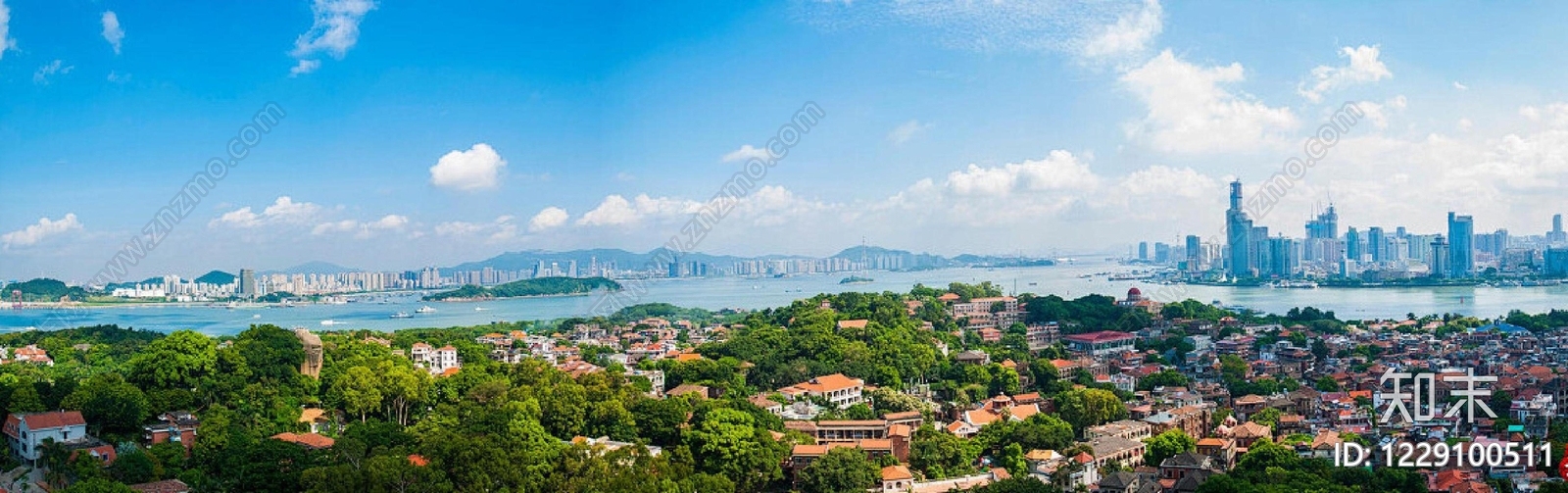 现代城市背景贴图下载【ID:1229100511】