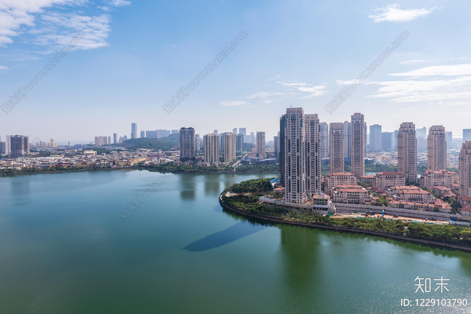 现代城市背景贴图下载【ID:1229103790】