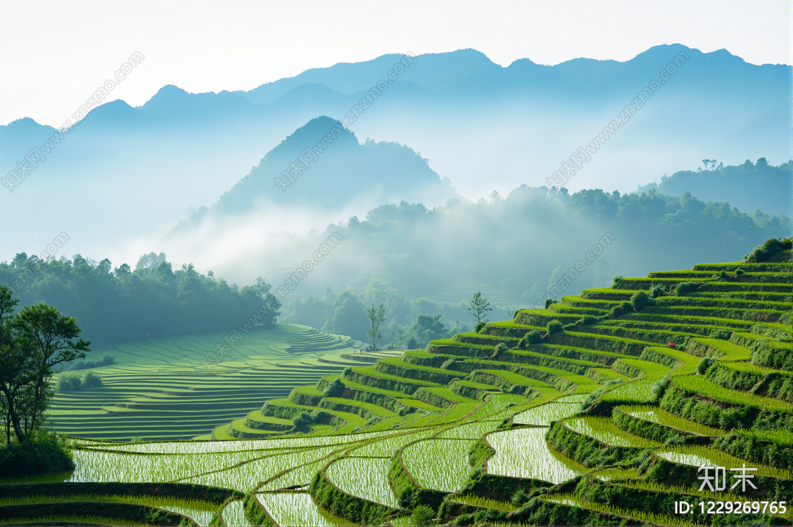 远山高清贴图材质