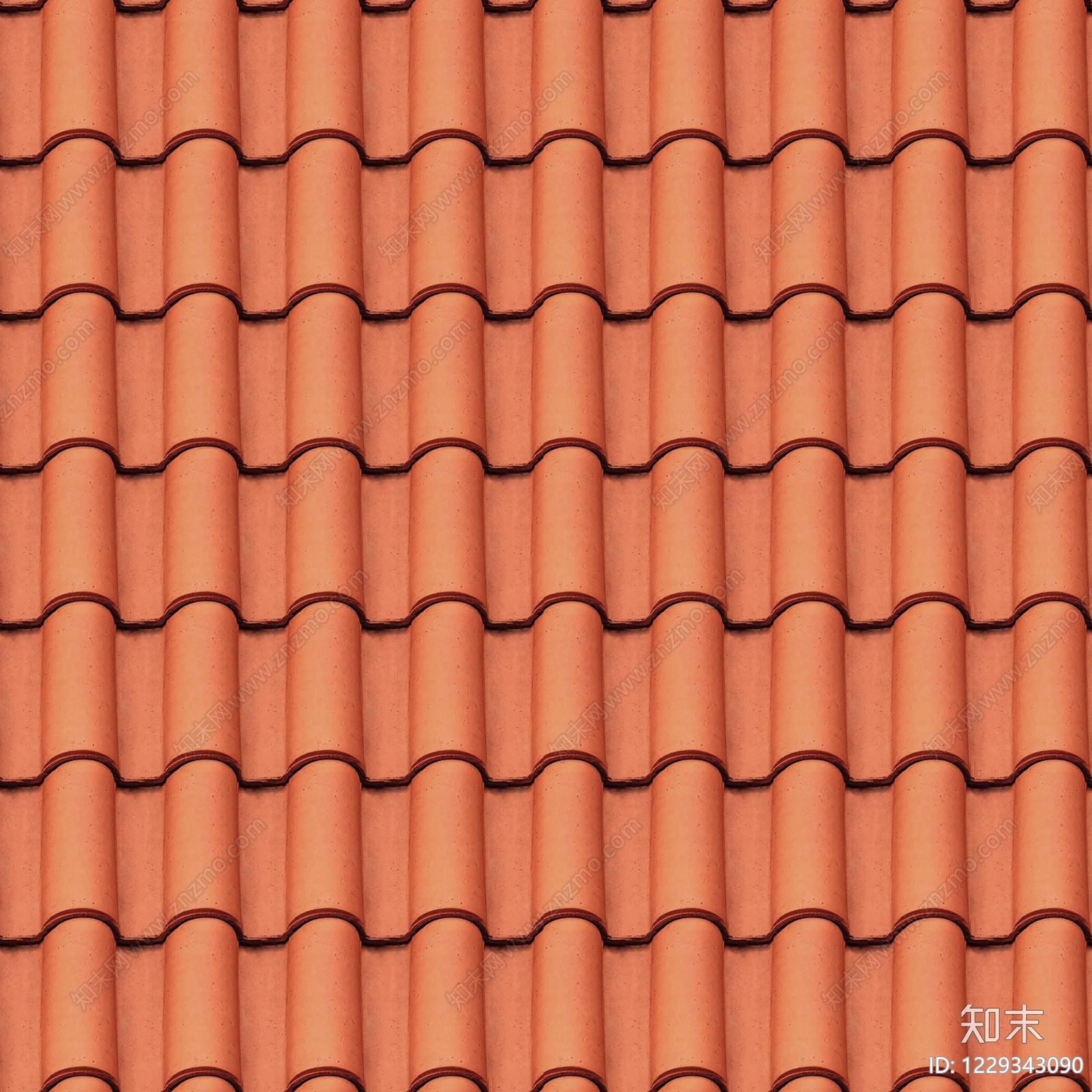 粘土瓦贴图下载【ID:1229343090】