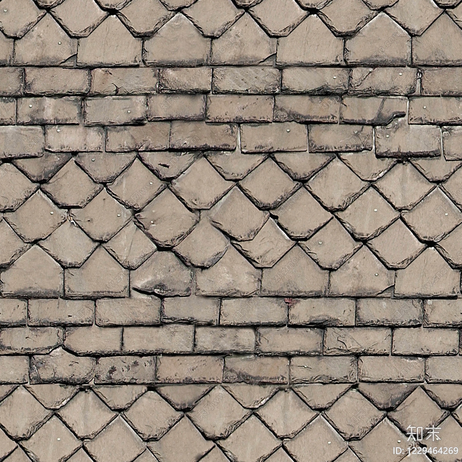 石板瓦贴图下载【ID:1229464269】