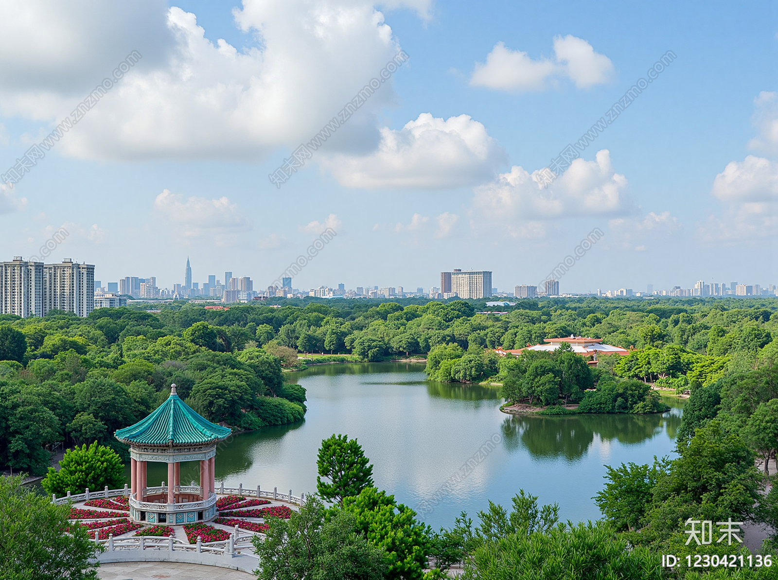 城市背景高清贴图材质