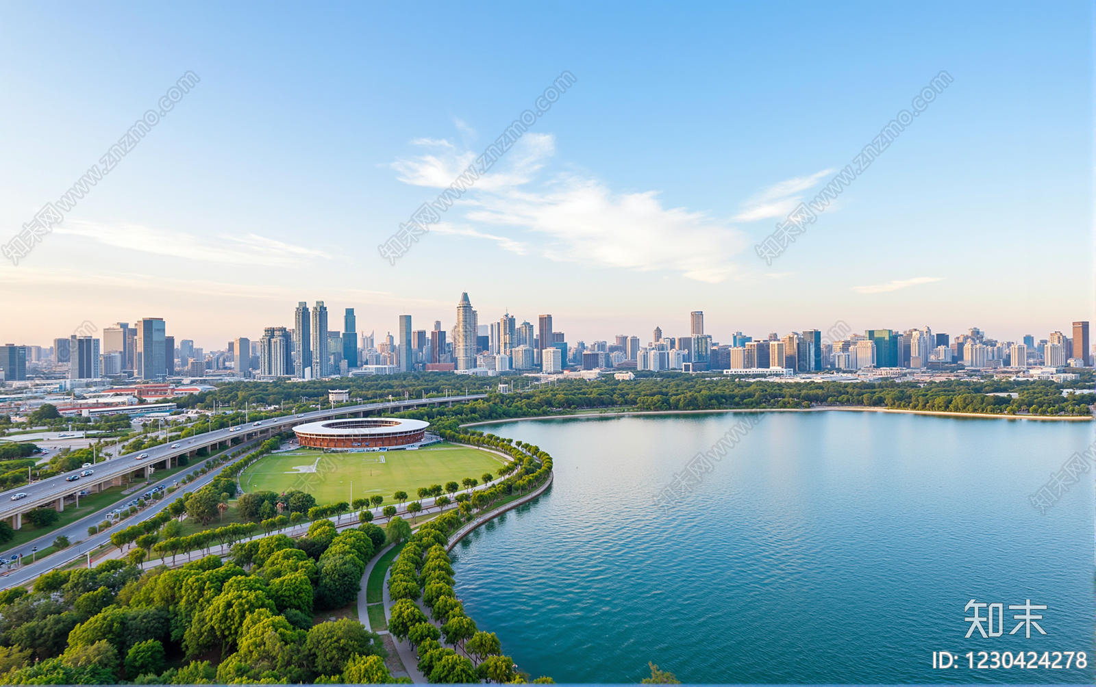 现代城市背景贴图下载【ID:1230424278】