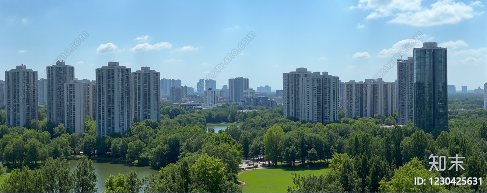 城市背景高清贴图材质