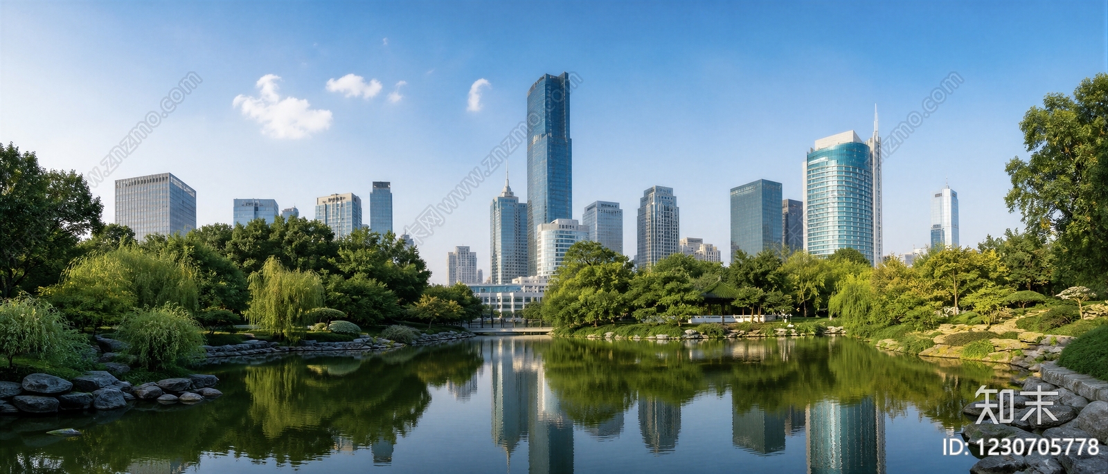 现代城市背景贴图下载【ID:1230705778】