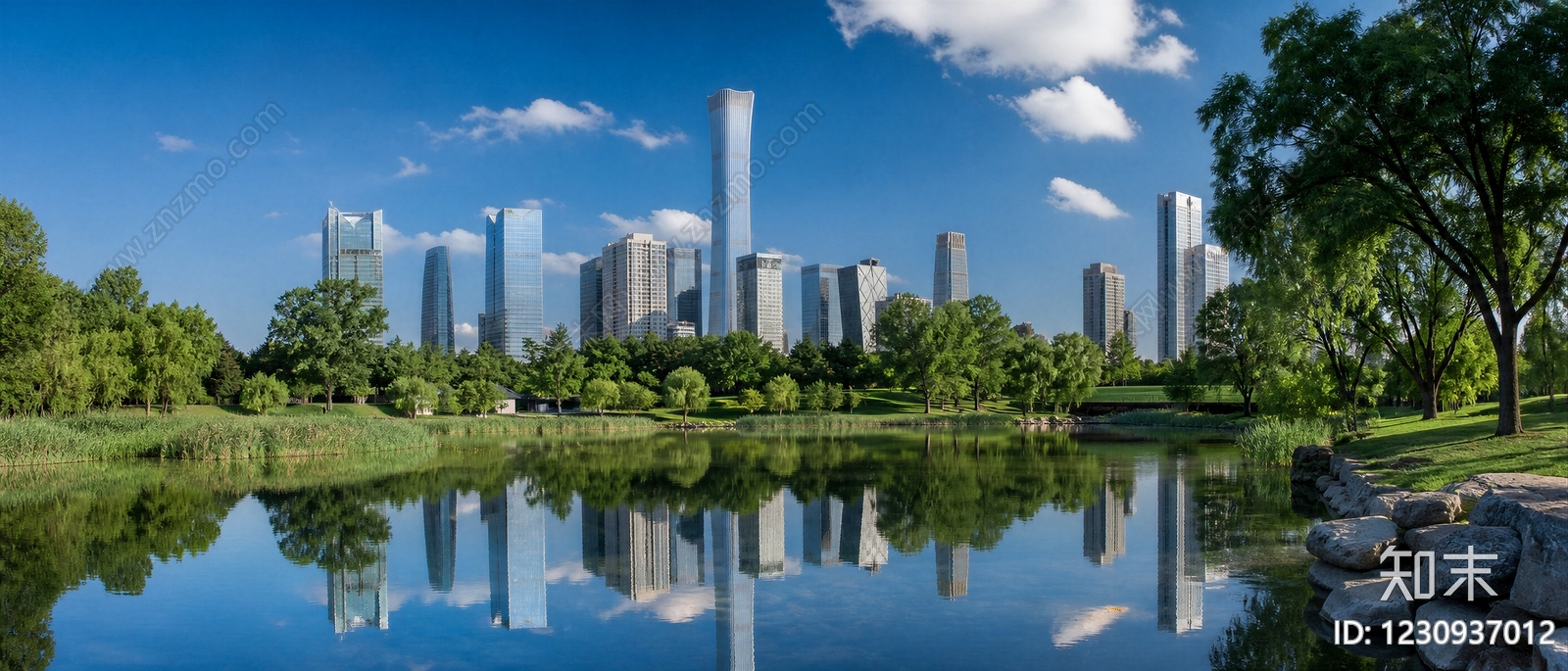 城市背景高清贴图材质