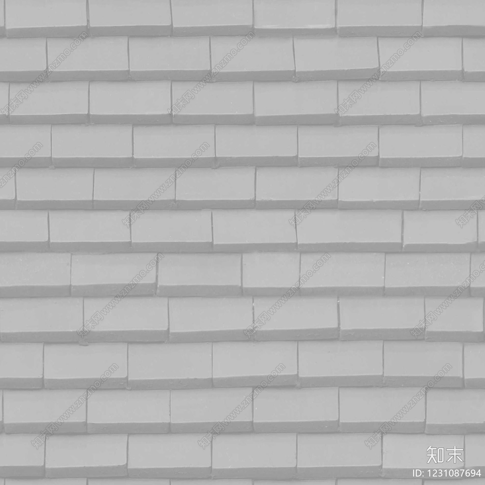 现代粘土瓦贴图下载【ID:1231087694】