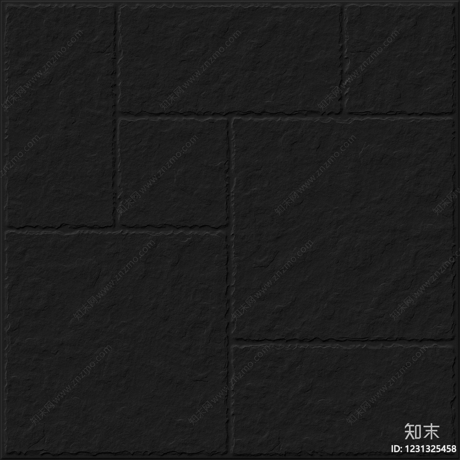黑白凹凸高清贴图材质