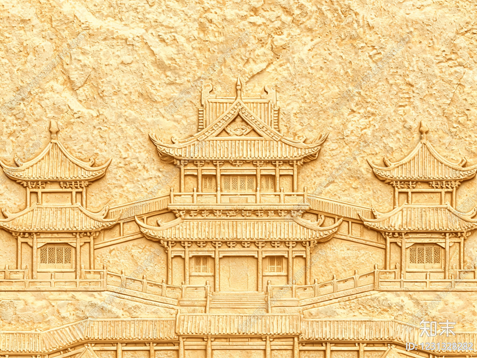 石雕高清贴图材质