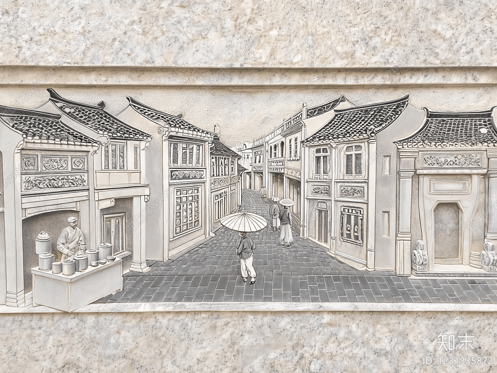 建筑外立面高清贴图材质