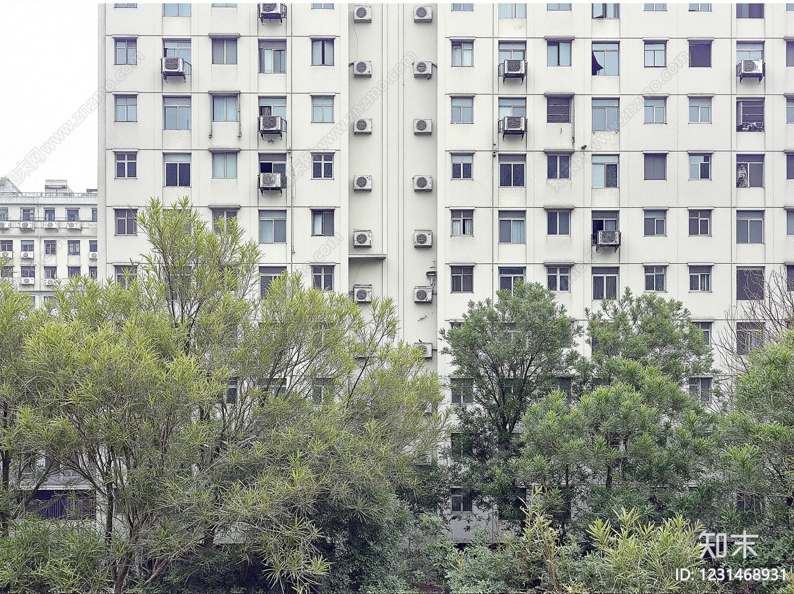 小区外景高清贴图材质