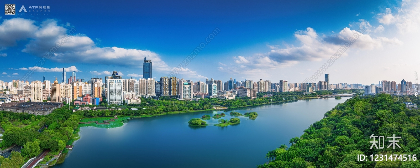 城市背景高清贴图材质