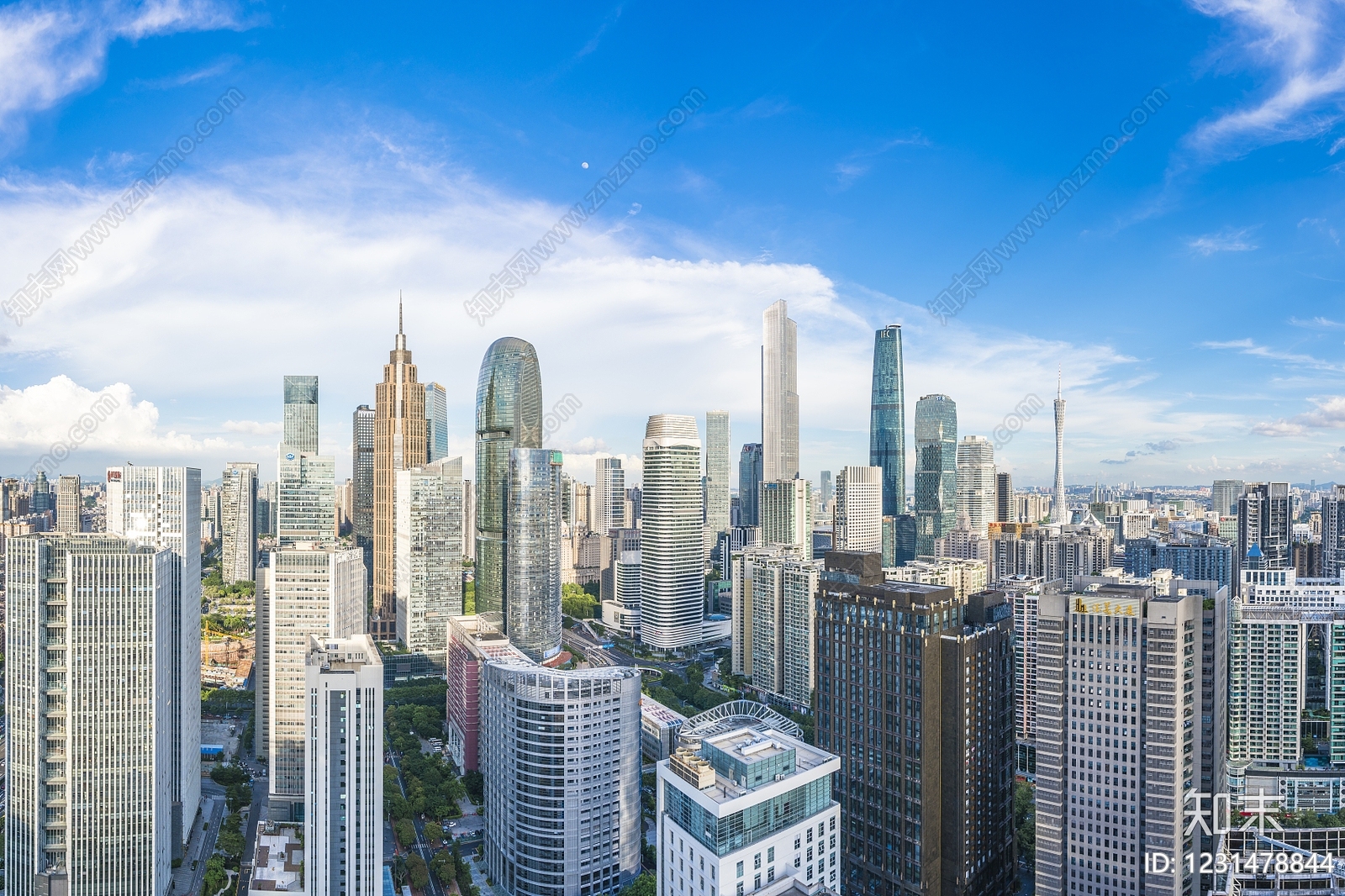 城市背景高清贴图材质