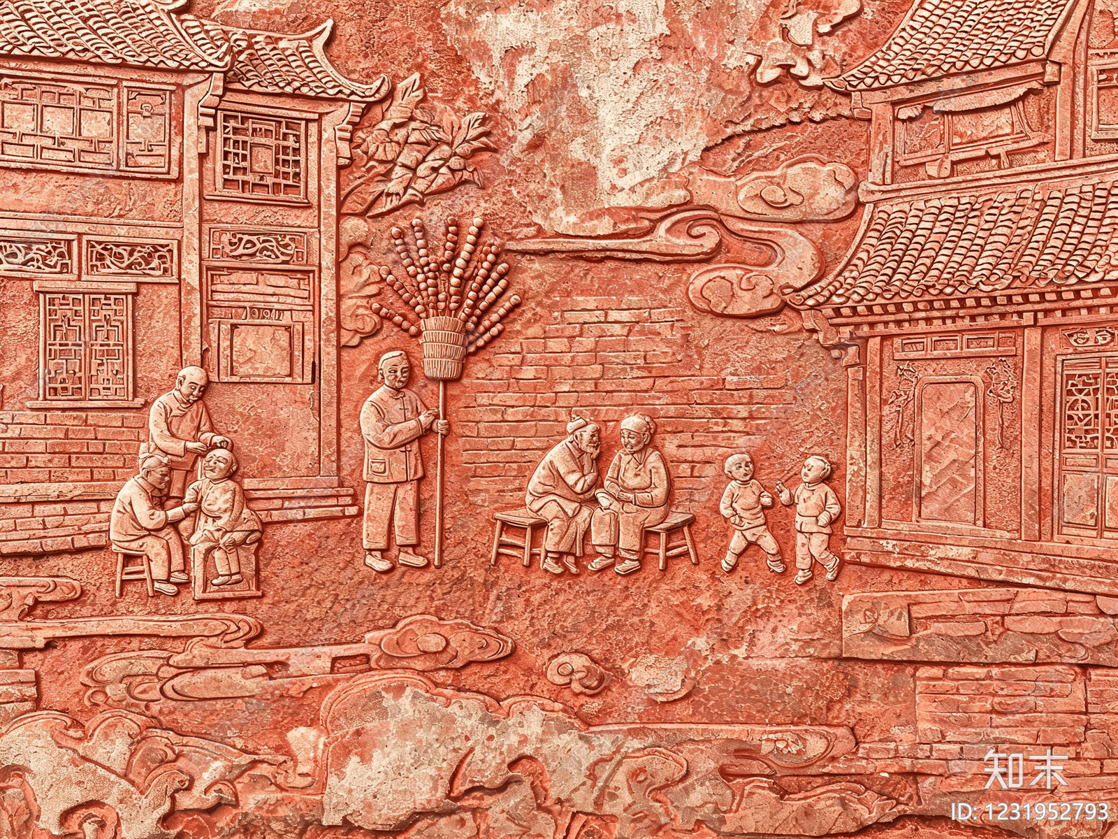 建筑外立面高清贴图材质