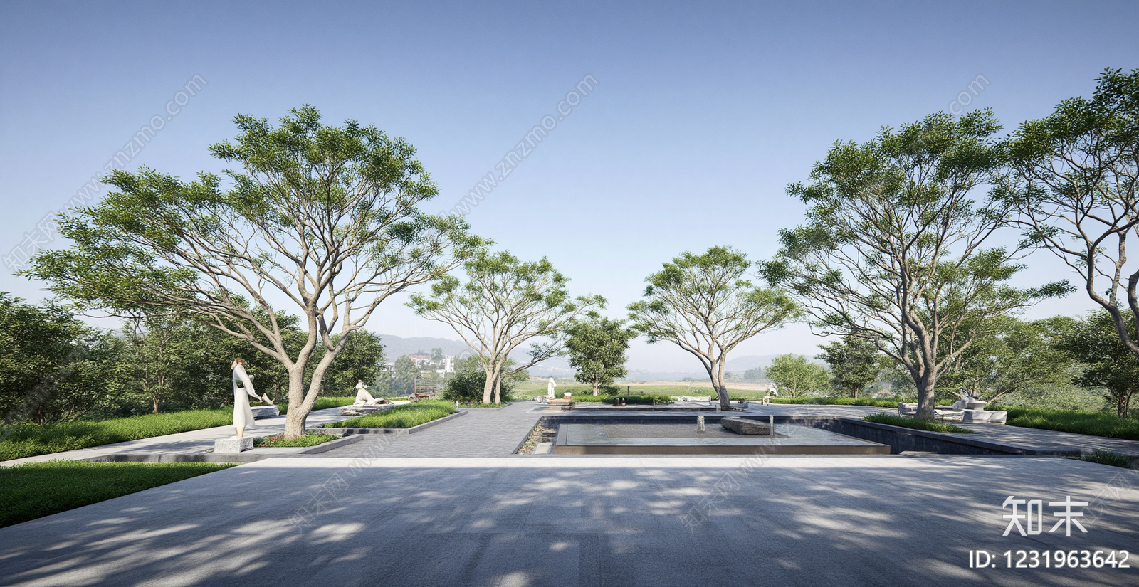 现代其它外景贴图下载【ID:1231963642】