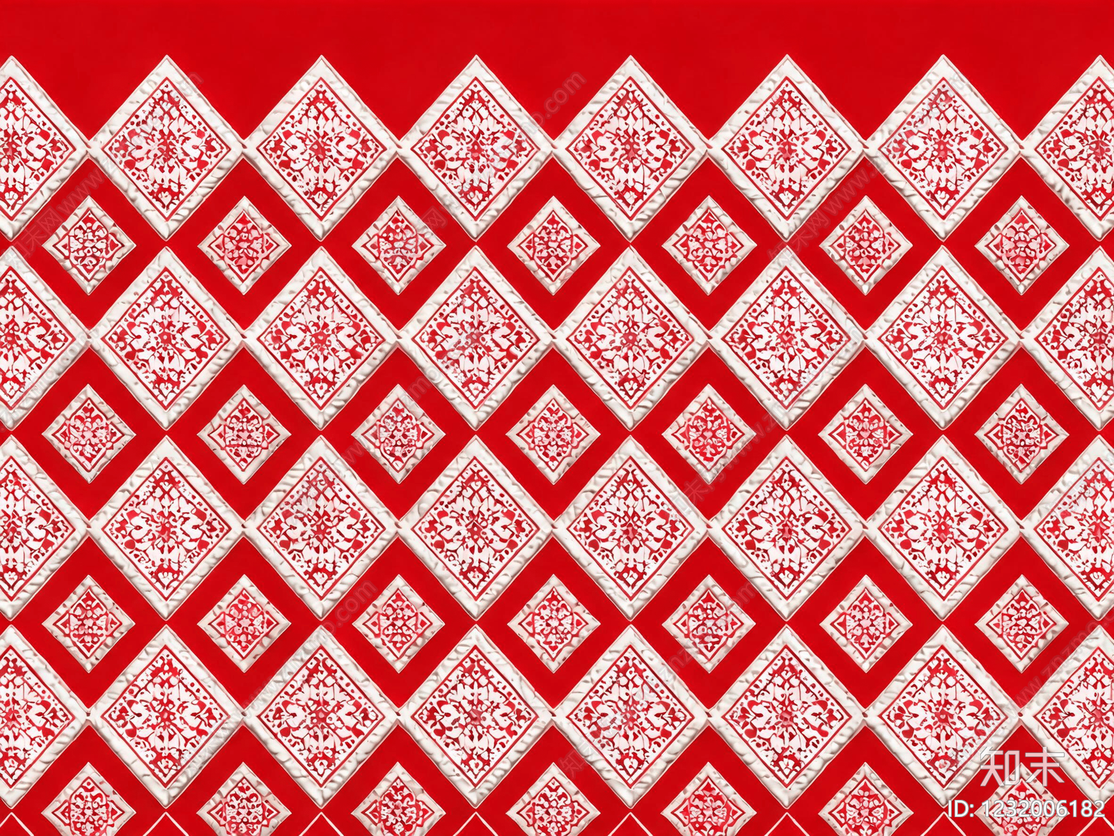 传统纹样高清贴图材质