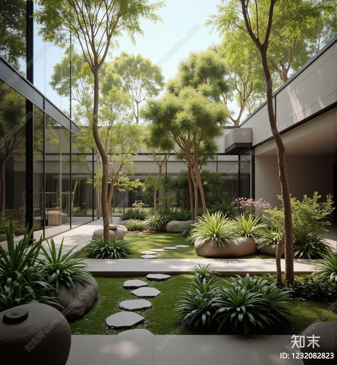 现代其它外景贴图下载【ID:1232082823】