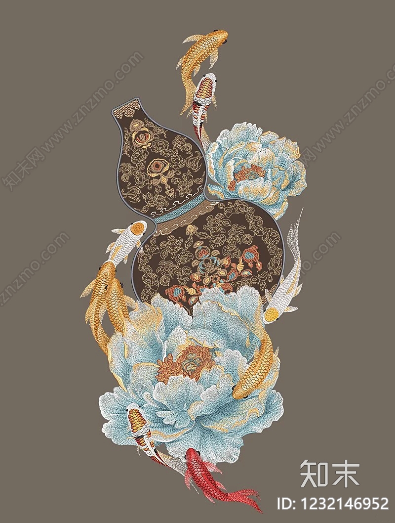 刺绣贴图下载【ID:1232146952】