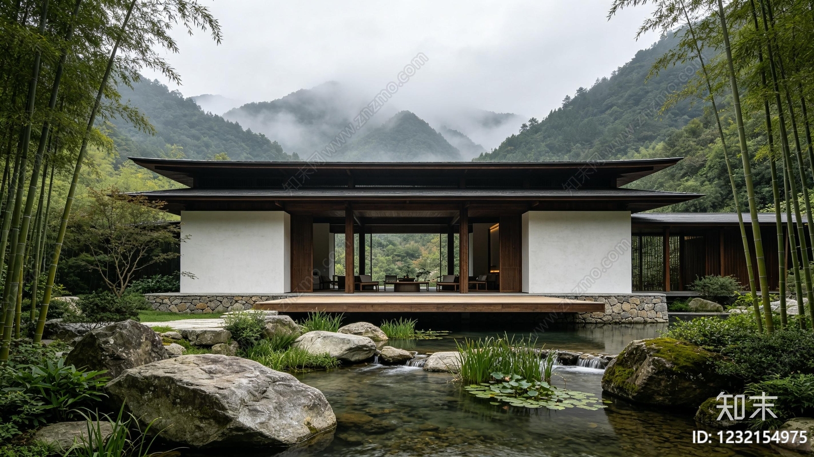 山水高清贴图材质