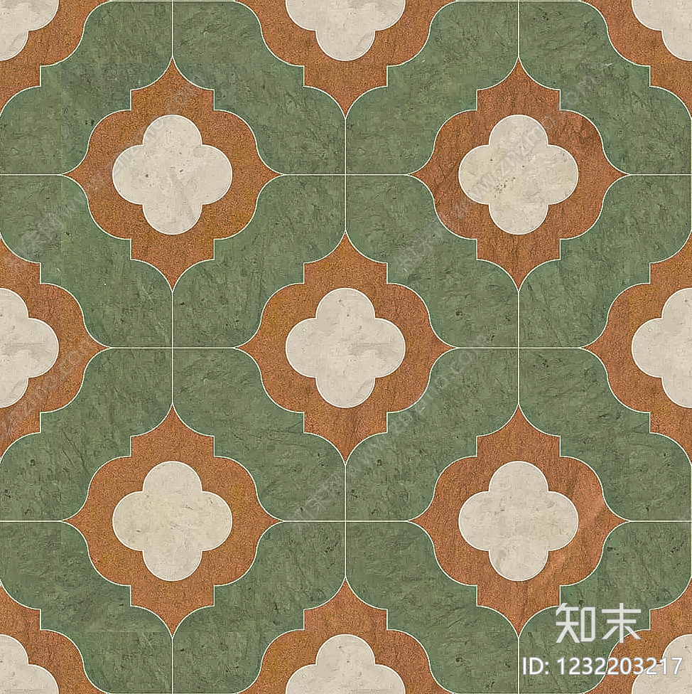 花纹砖高清贴图材质