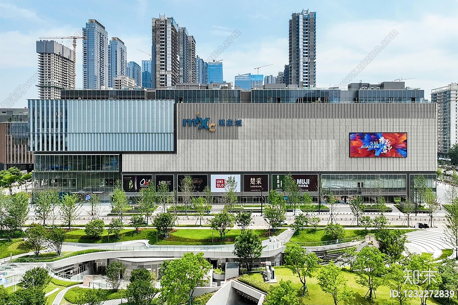 建筑外立面高清贴图材质