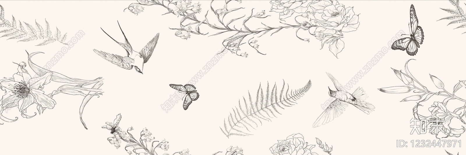 艺术砖高清贴图材质
