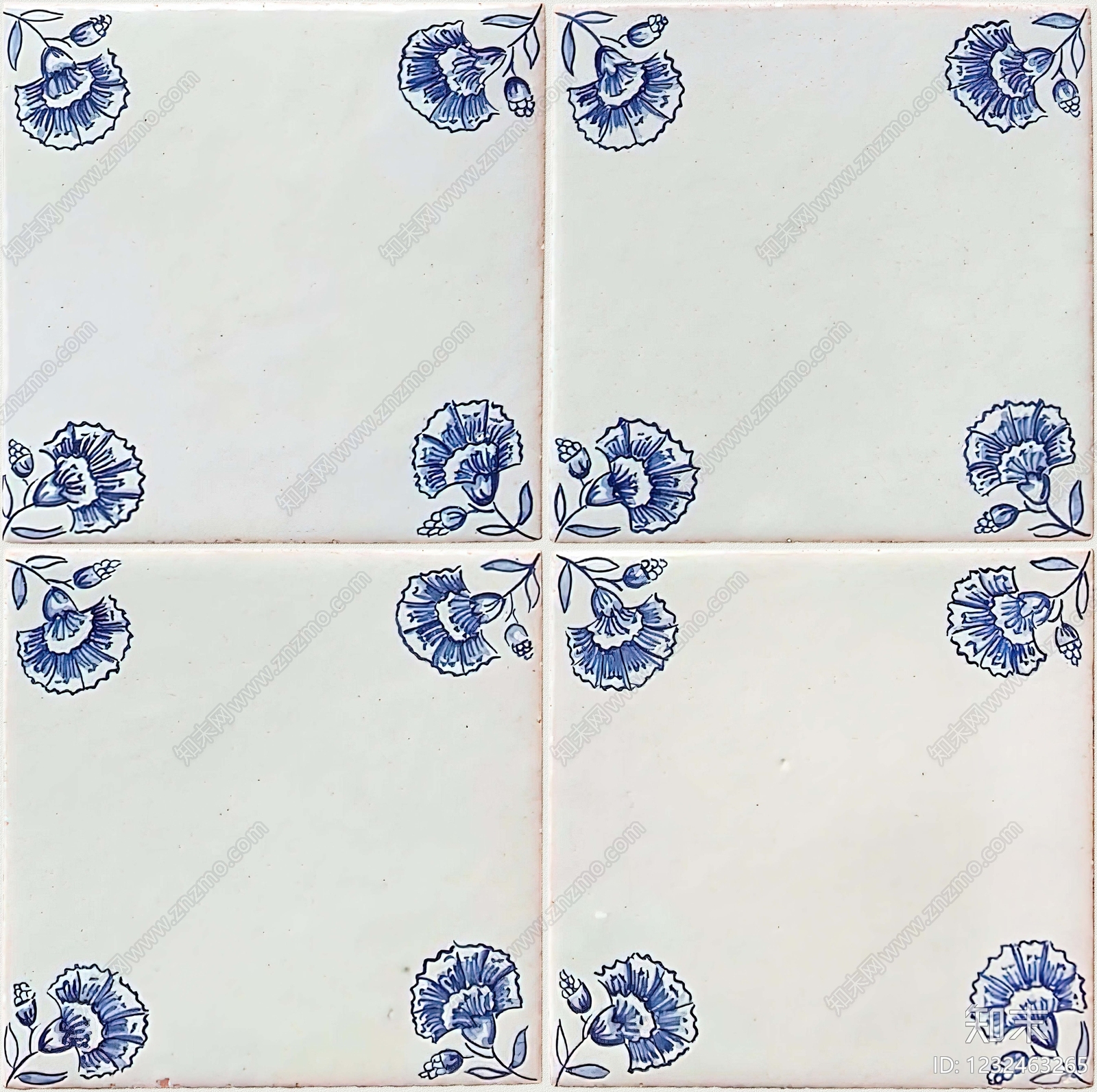 花纹砖高清贴图材质