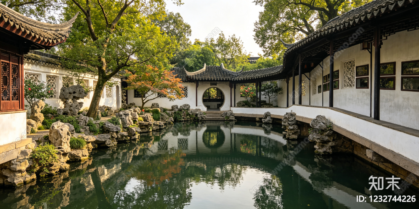 小区HDR贴图下载【ID:1232744226】
