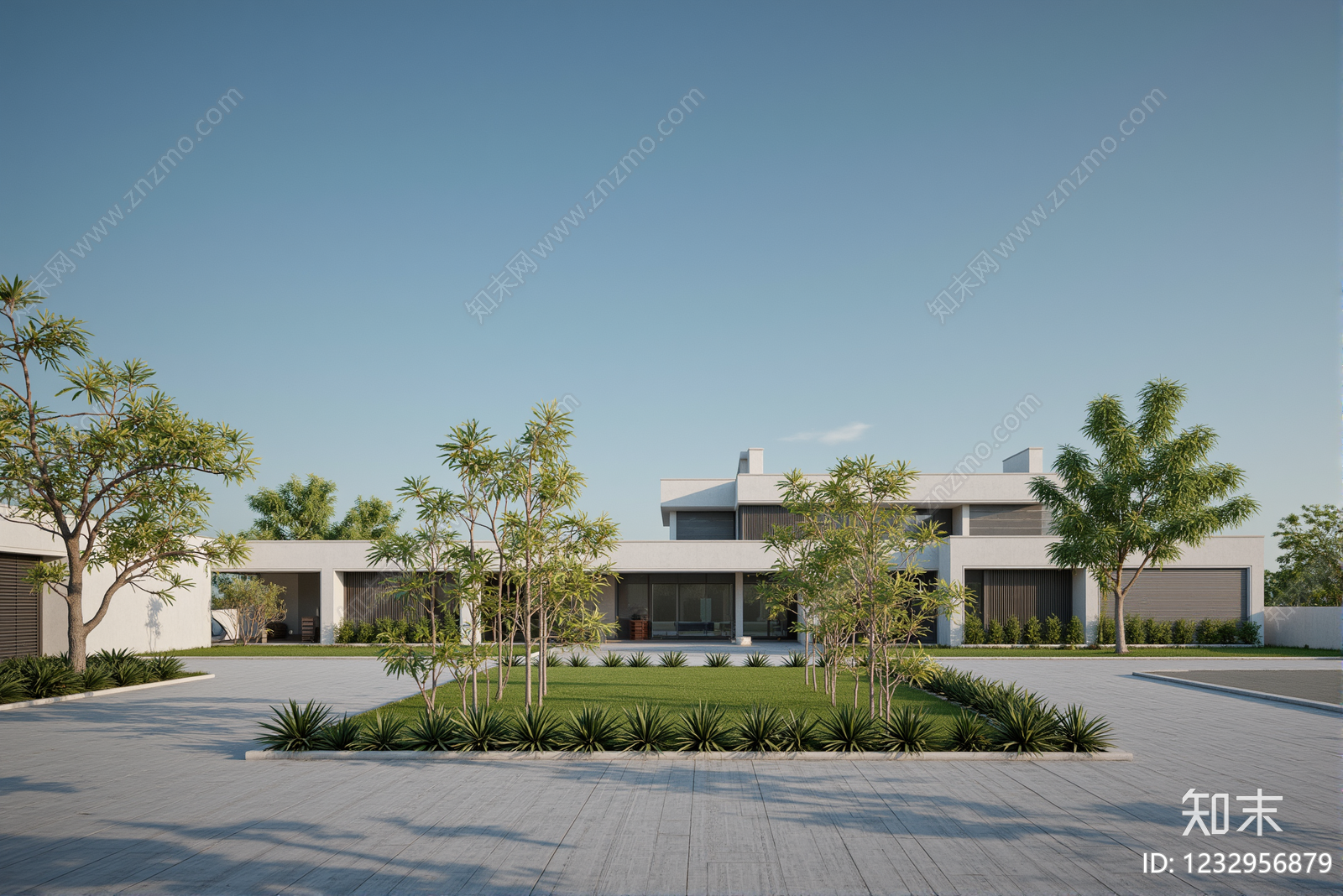 现代其它外景贴图下载【ID:1232956879】