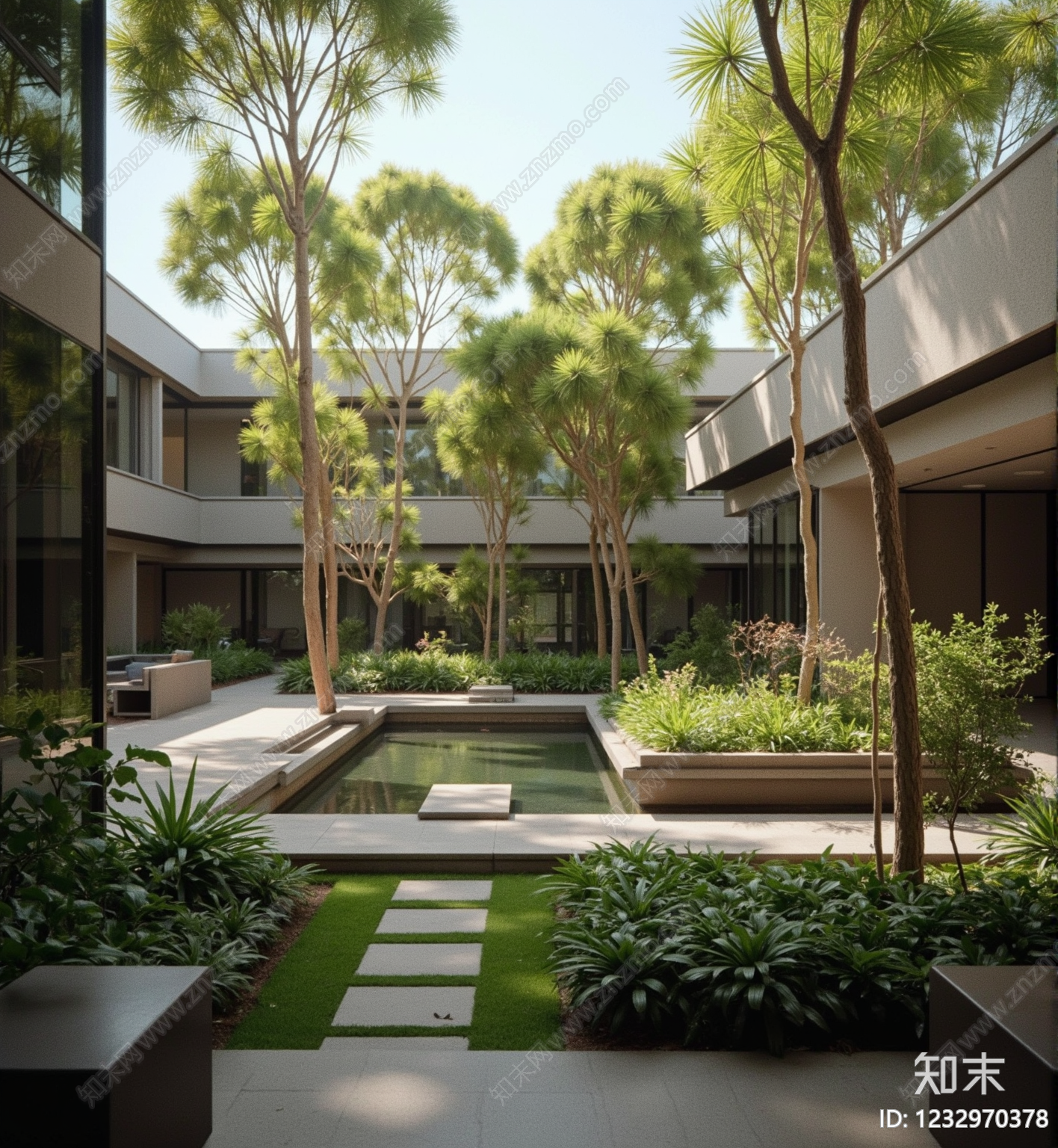 现代其它外景贴图下载【ID:1232970378】