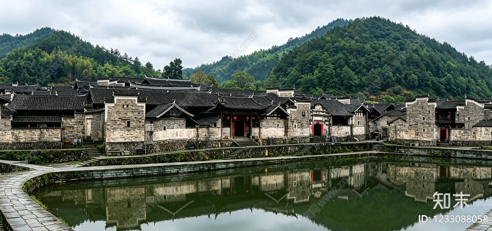小区HDR贴图下载【ID:1233088058】