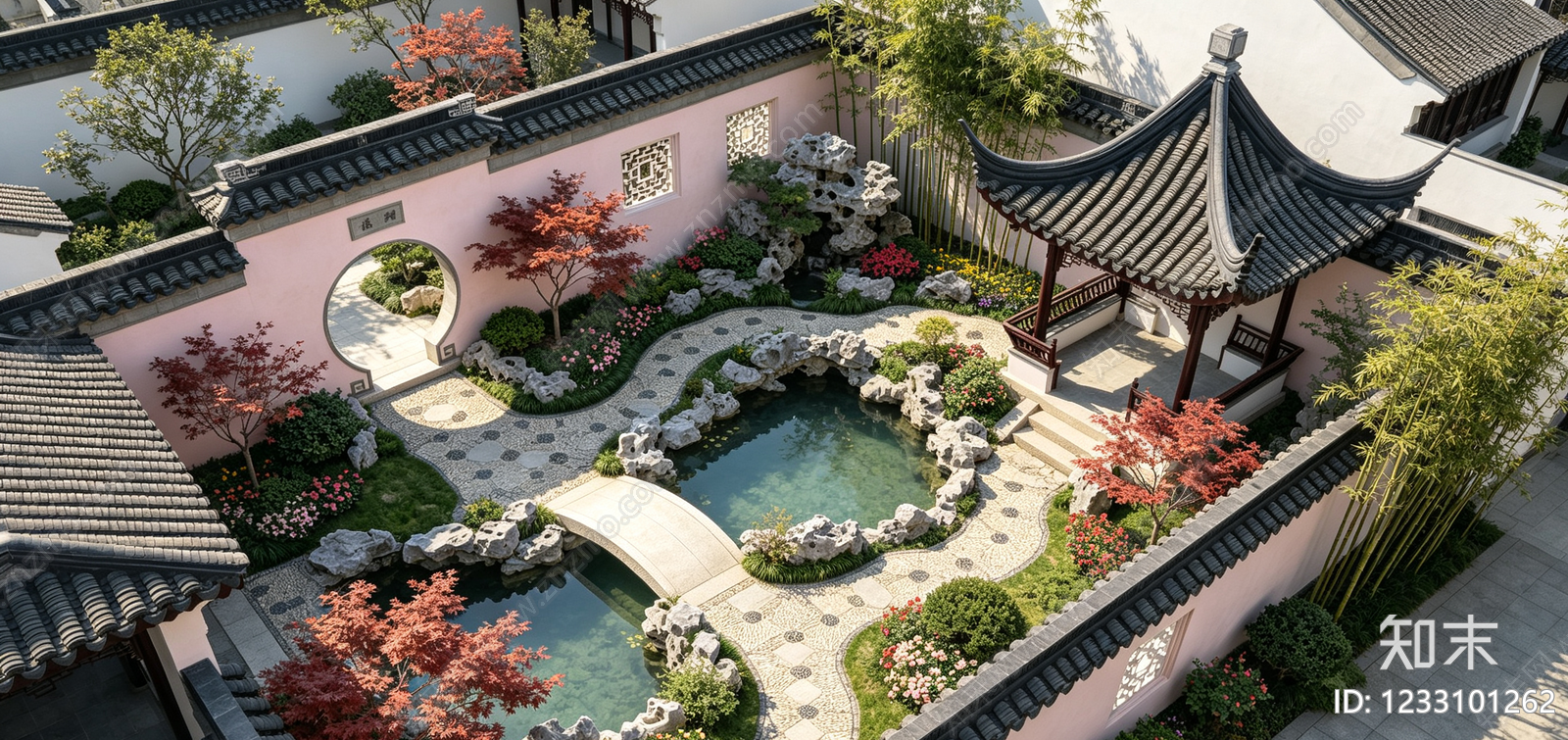小区HDR贴图下载【ID:1233101262】