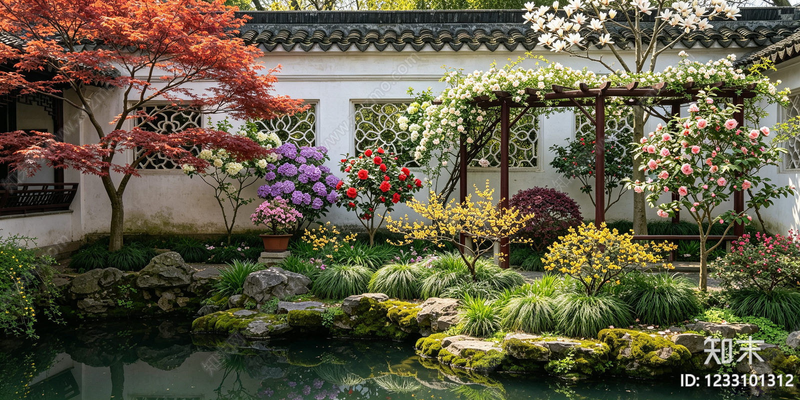 小区HDR贴图下载【ID:1233101312】