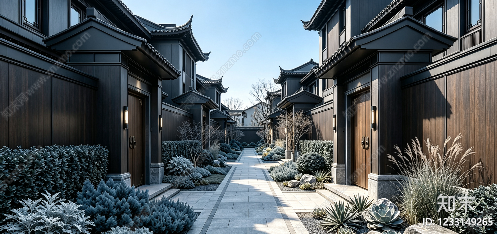 小区HDR贴图下载【ID:1233149265】