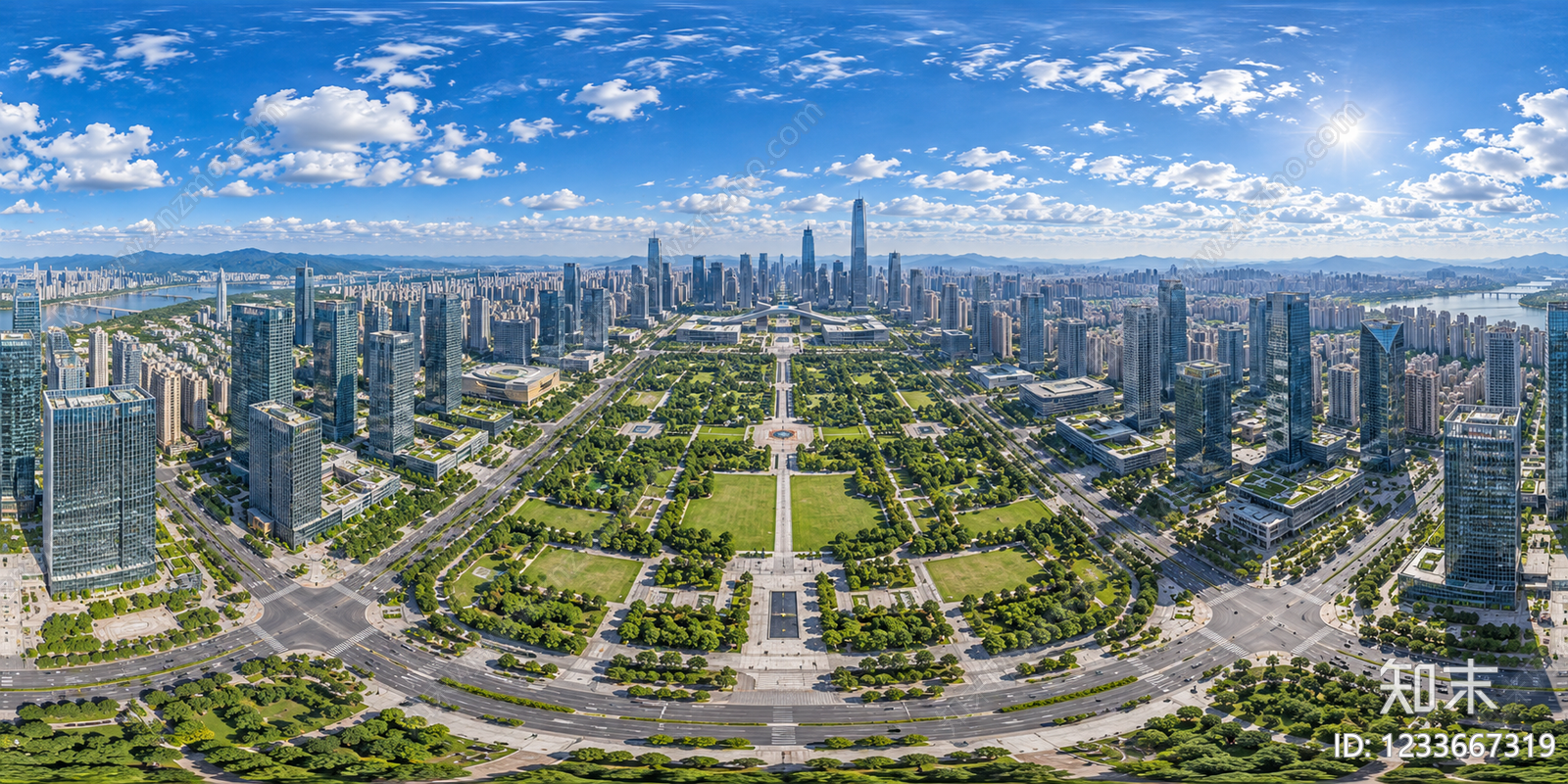 现代城市HDR贴图下载【ID:1233667319】