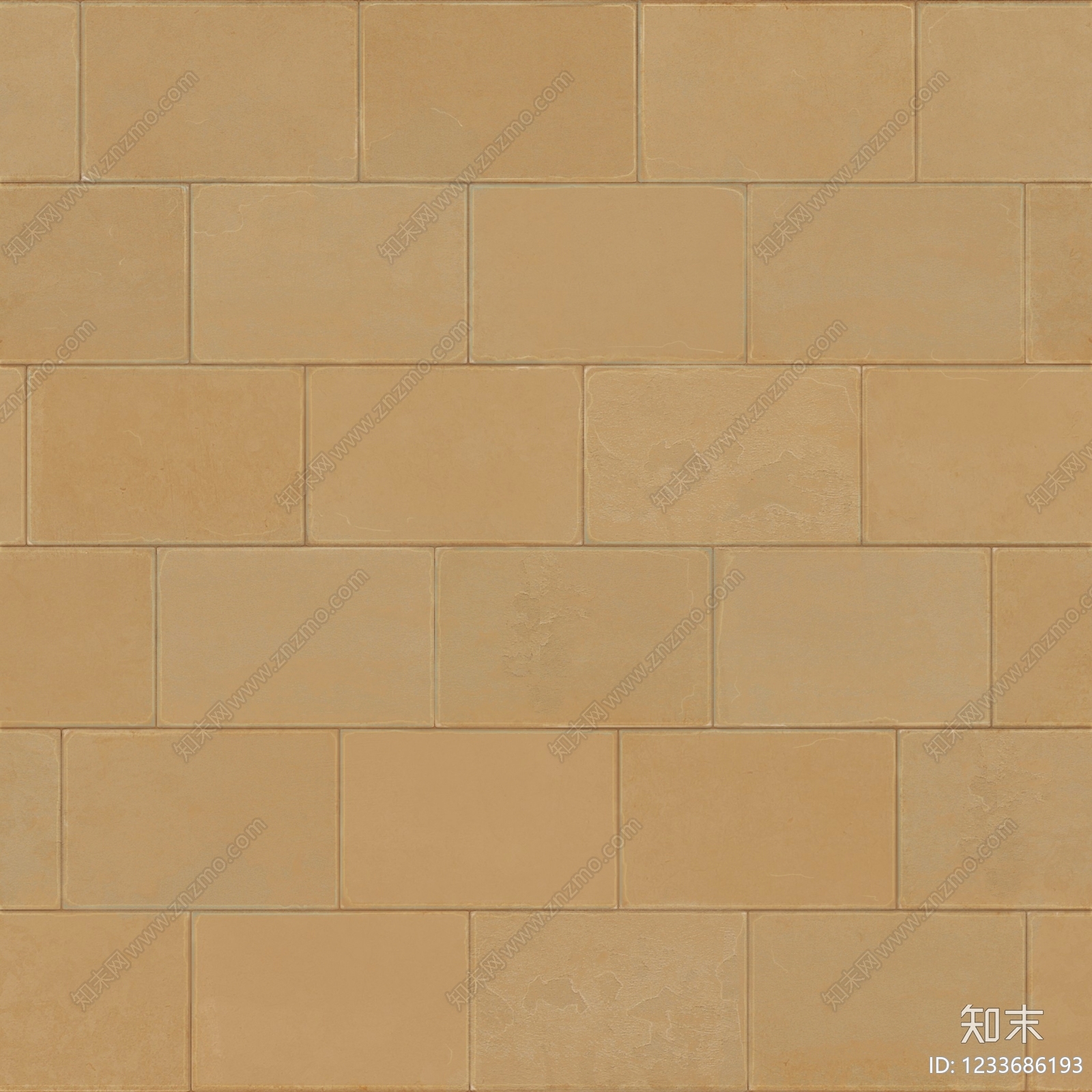 黄砖高清贴图材质