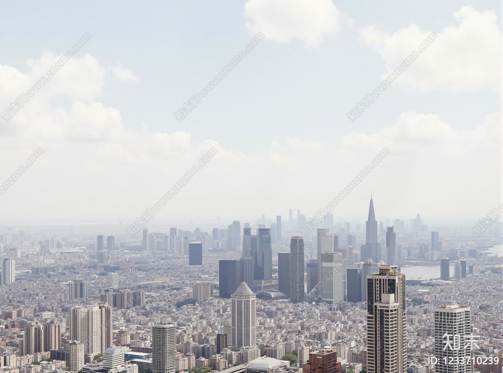 城市背景高清贴图材质