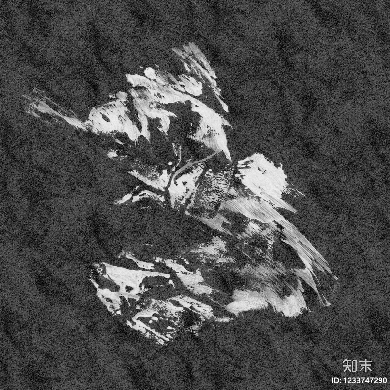 黑白凹凸高清贴图材质