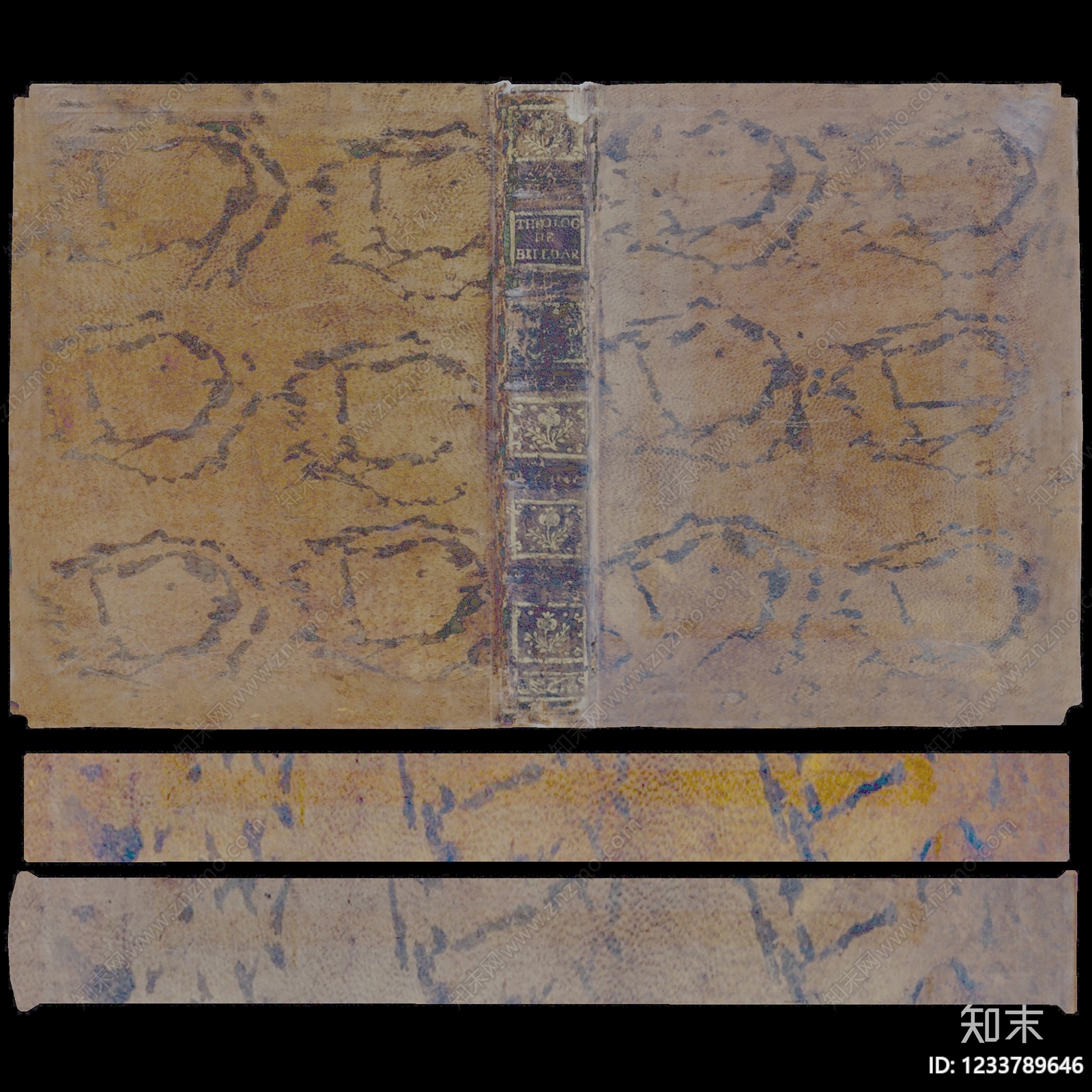 细纹皮革高清贴图材质
