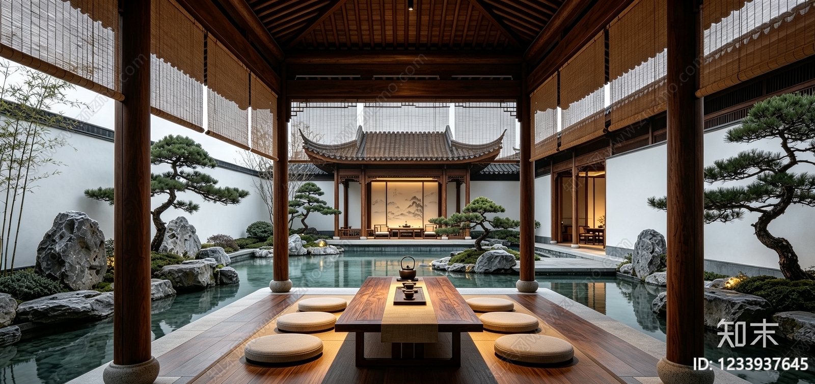 室内HDR贴图下载【ID:1233937645】