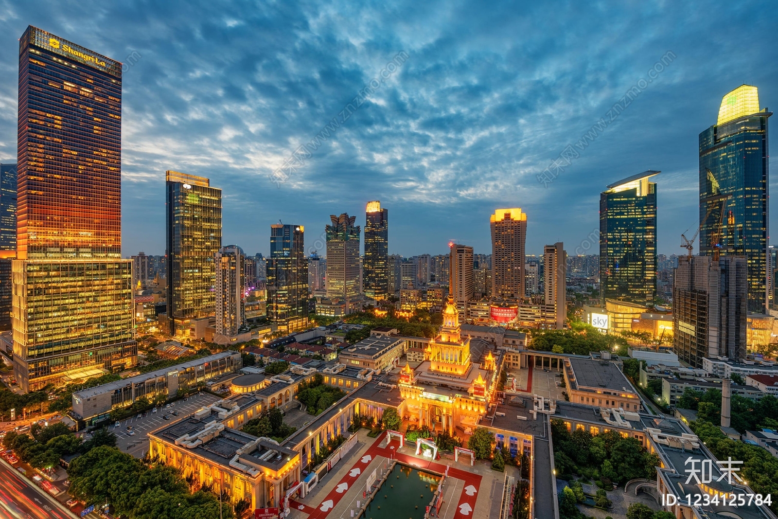 夜晚高清贴图材质