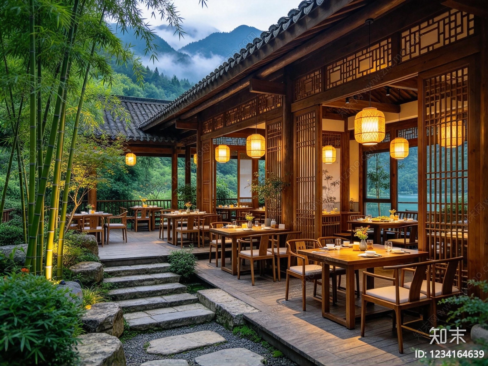 餐厅高清贴图材质